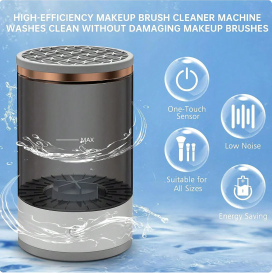 Automatic Electric Makeup Brush Cleaner With USB